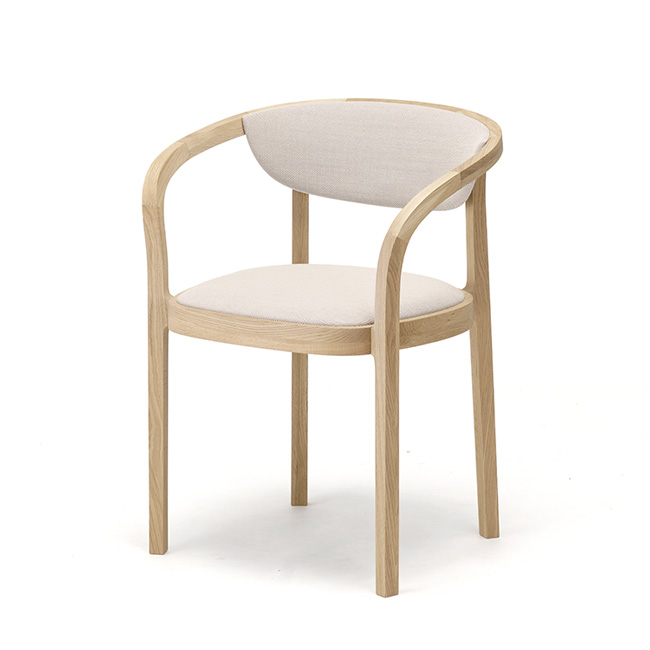 【KNS】 Chesa Chair Pad C3320B Beige/Pure Oak
