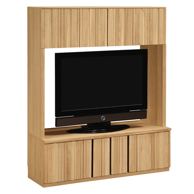 テレビボード 幅141cm QT90E ピュアオーク