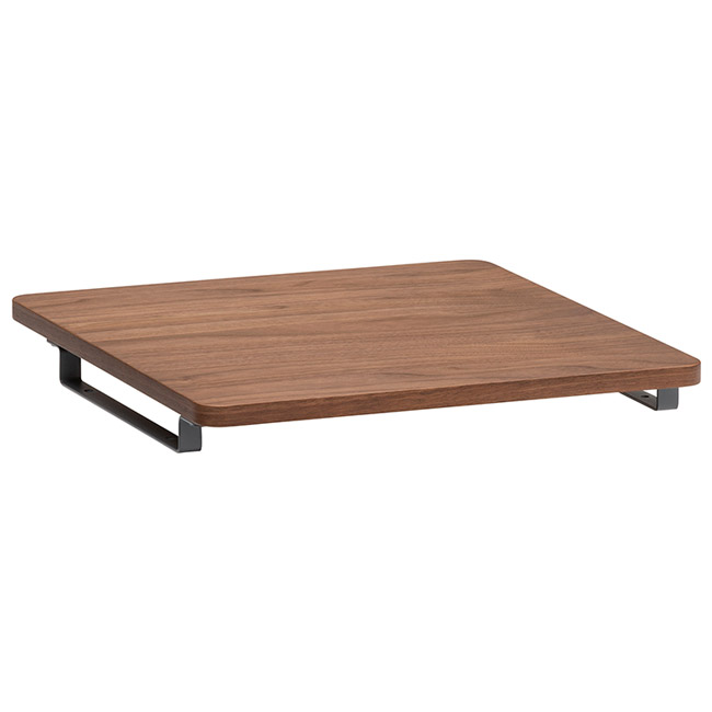 CLEARNEL ワゴン用天板 (デスク奥行45cm専用) SW8001 ウォールナット