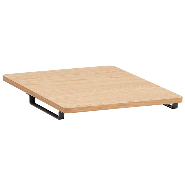 CLEARNEL ワゴン用天板 (デスク奥行60cm専用) SW8002 ピュアオーク